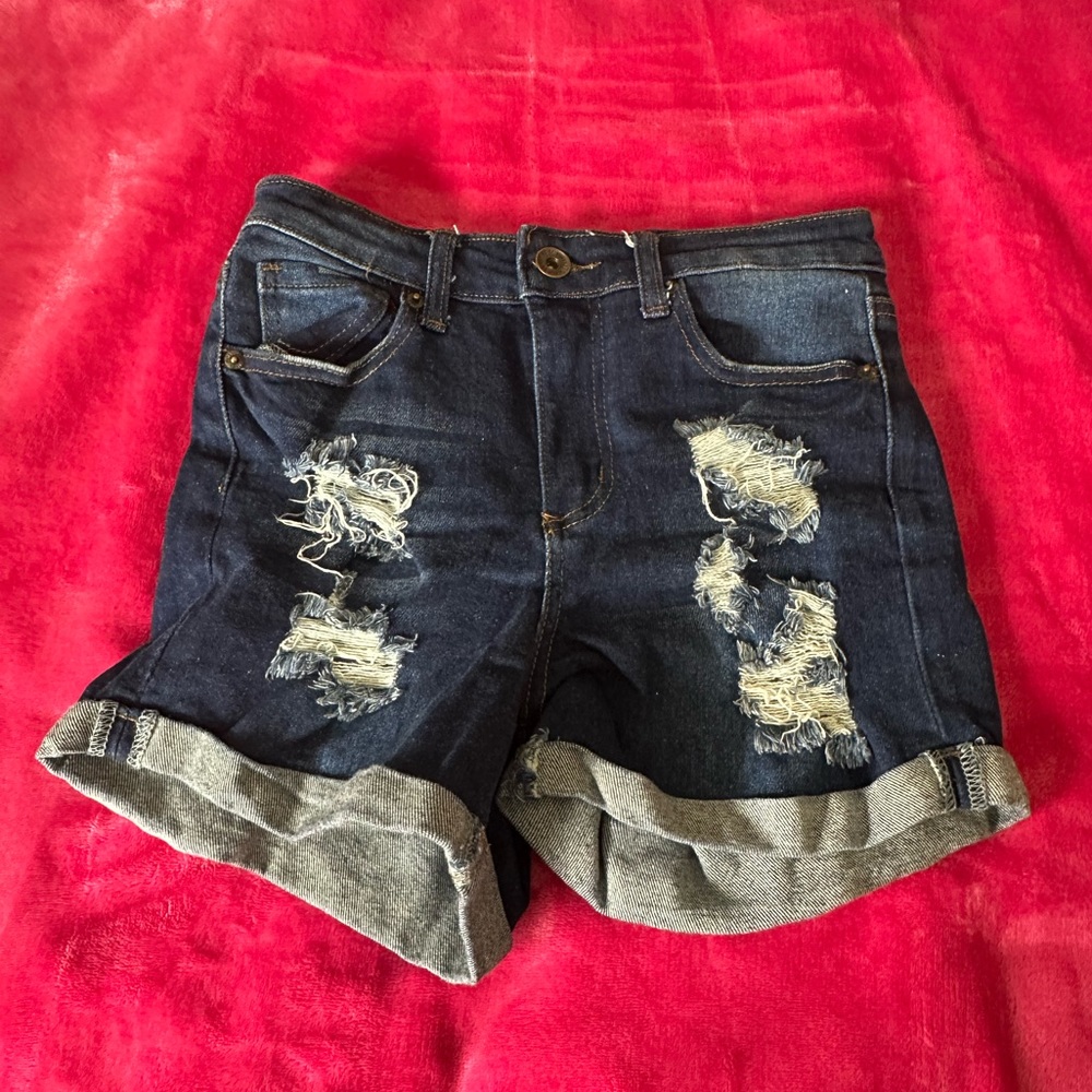 Skinny Fries Jean Shorts